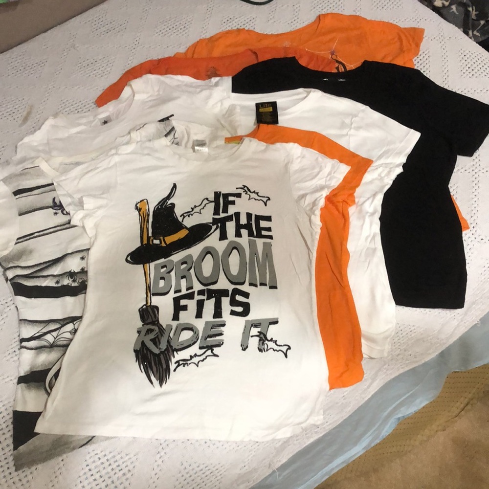 8 Misc. Halloween Tee Shirt